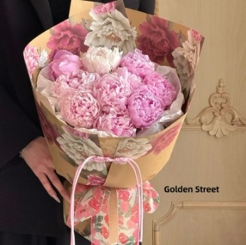 Un bon prix. Guose Fanghua papier d'emballage de fleurs 35*50cm 30-45 jours Temps de livraison en ligne