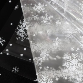 Un bon prix. Partysu Transparent Snow Glass Waterproof Floral Flower Packaging Paper Shipping Time 30-45 Days en ligne