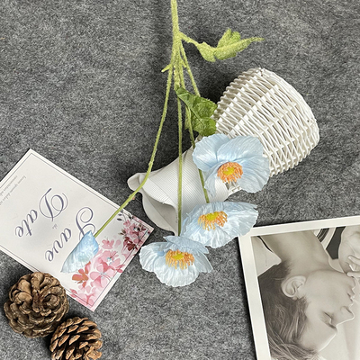 Un bon prix. Nouvelle fleur de simulation, Yu Meiren, Chrysanthème occidental, décoration douce, fausse fleur, bouquet de salle de mariage, fleur de décoration florale d'ingénierie en ligne