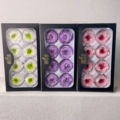 Un bon prix. Fleur conservée Austin Rose cadeau romantique de la Saint-Valentin matériel de bouquet fait à la main en ligne