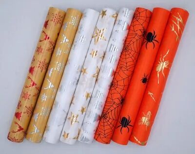 Un bon prix. Papier d'emballage doré style nouveau en ligne