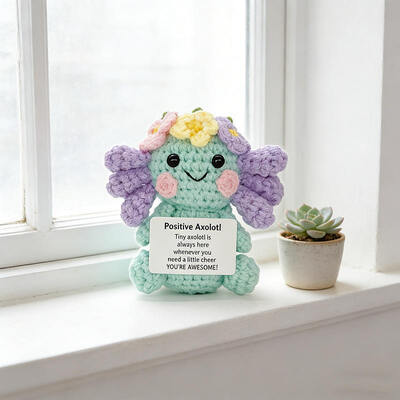 Un bon prix. Crochet Wool Sea Fish Plush Doll Handmade for Cute Sea Creature Gift en ligne