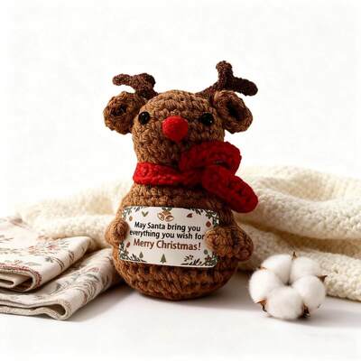 Un bon prix. Noël chaude vente inspirante textile crochet tricoté Variés Crochet tricoté poupée créative faite à la main en ligne