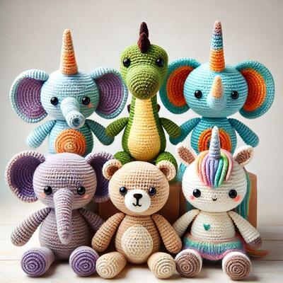Un bon prix. Commerce de gros OEM mignon personnalisé à la main peluche poupée Crochet jouet bébé cadeau en ligne