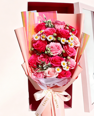 Un bon prix. Nouveau design artisanal Bouquet de savon de grande taille pour la fête des mères Bouquet rose cadeau pour la Saint-Valentin Fleur rouge pour la fête des pères Noël en ligne