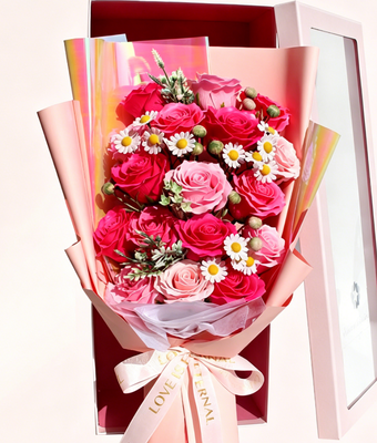 Un bon prix. Nouveau design artisanal Bouquet de savon de grande taille pour la fête des mères Bouquet rose cadeau pour la Saint-Valentin Fleur rouge pour la fête des pères Noël en ligne