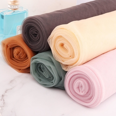 Un bon prix. Illusion nuptiale à haute densité Mesh Fabric du tissu 160cm de Tulle de robe l'épousant en ligne