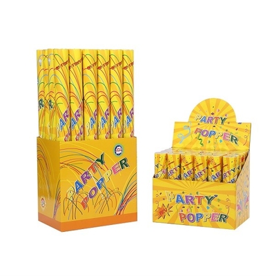 Un bon prix. Tireur de canon de confettis de partie de grain de fleur de papier de feuille d'or pour la célébration de festival en ligne