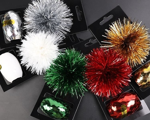 Un bon prix. Le ruban 100% bouclé d'enveloppe de cadeau d'arc d'étoile de polyester a placé 0.5cm pour la décoration d'anniversaire en ligne
