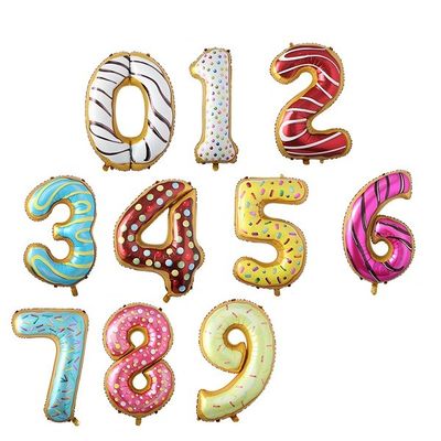 Un bon prix. Ballons chiffre en aluminium de 32 pouces pour fête d'anniversaire en ligne