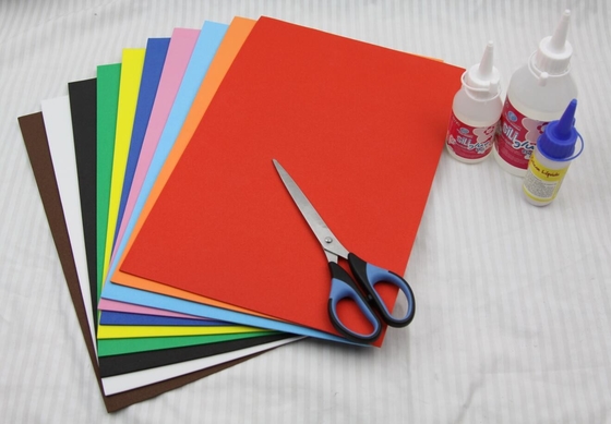 couleur en gros EVA Foamy Sheets Goma EVA Rubber Sheets d'usine 1mm 1.5mm 1.8mm 2mm